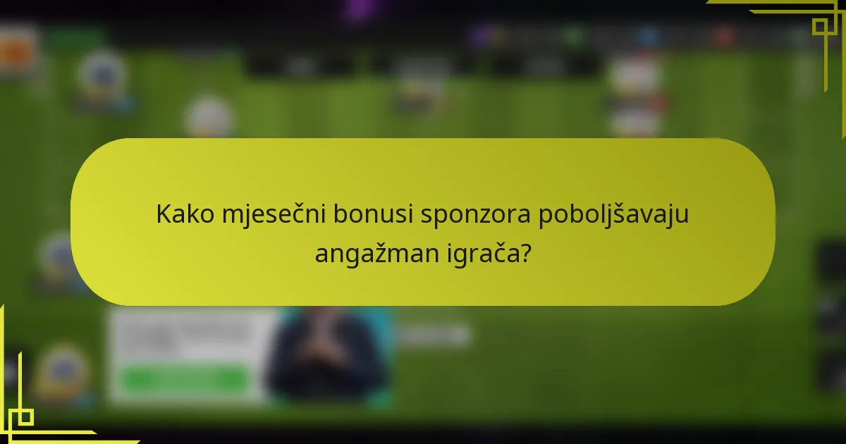 Kako mjesečni bonusi sponzora poboljšavaju angažman igrača?