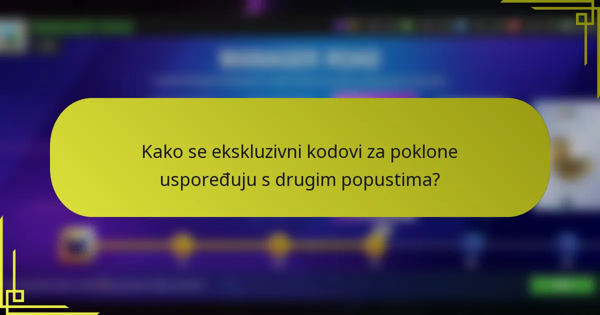 Kako se ekskluzivni kodovi za poklone uspoređuju s drugim popustima?