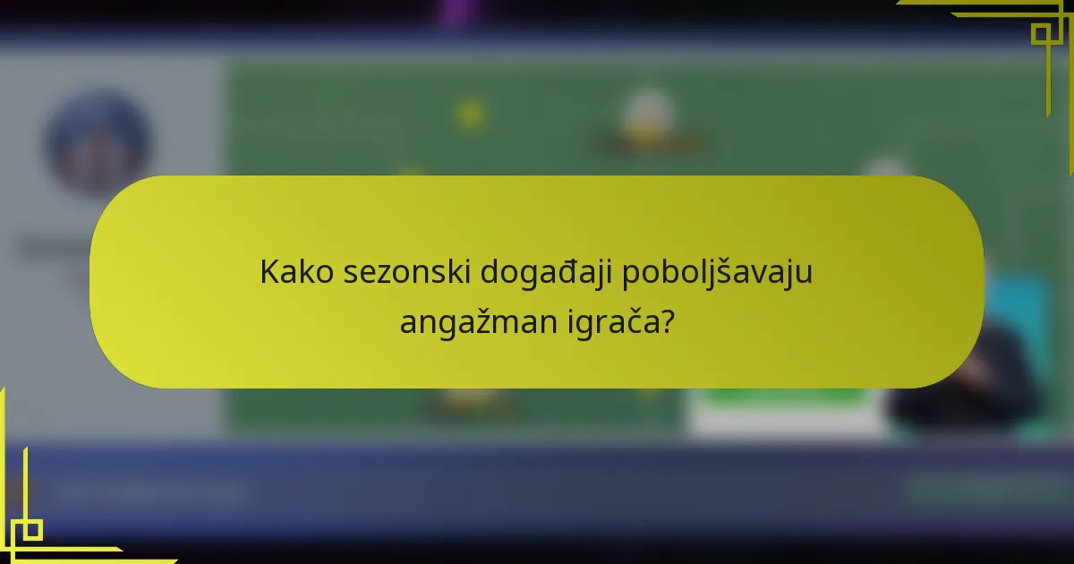 Kako sezonski događaji poboljšavaju angažman igrača?
